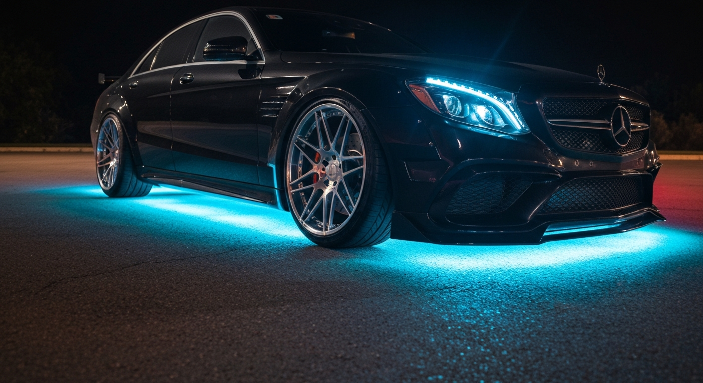 Chasing LED underglow