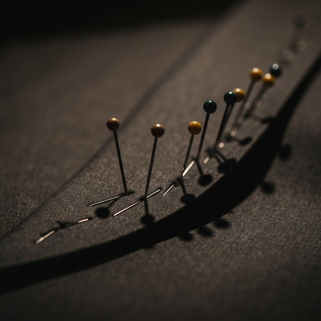 Pinning a lapel