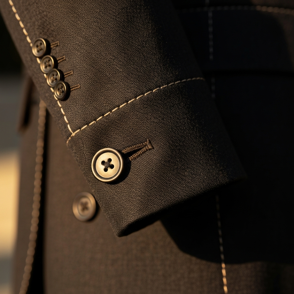 Working buttonhole detail