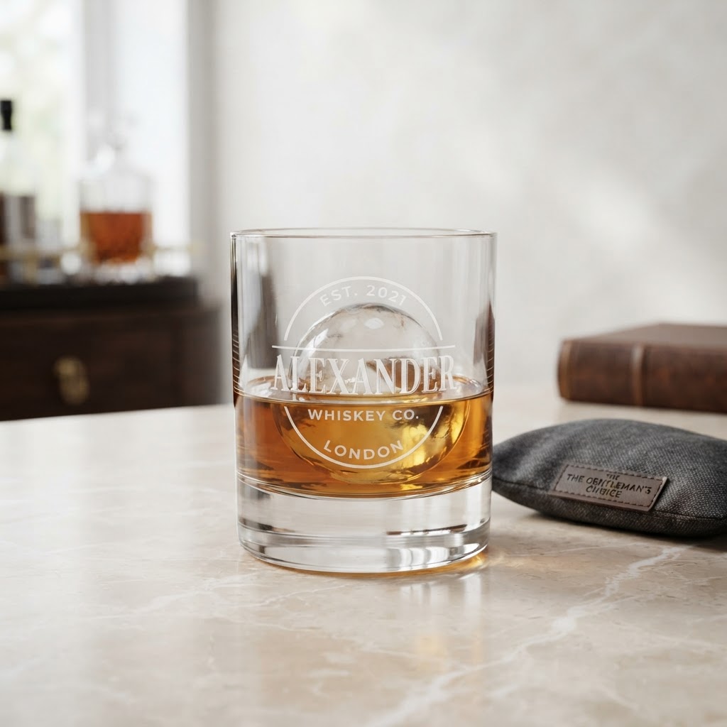 Personalized Whiskey Glass