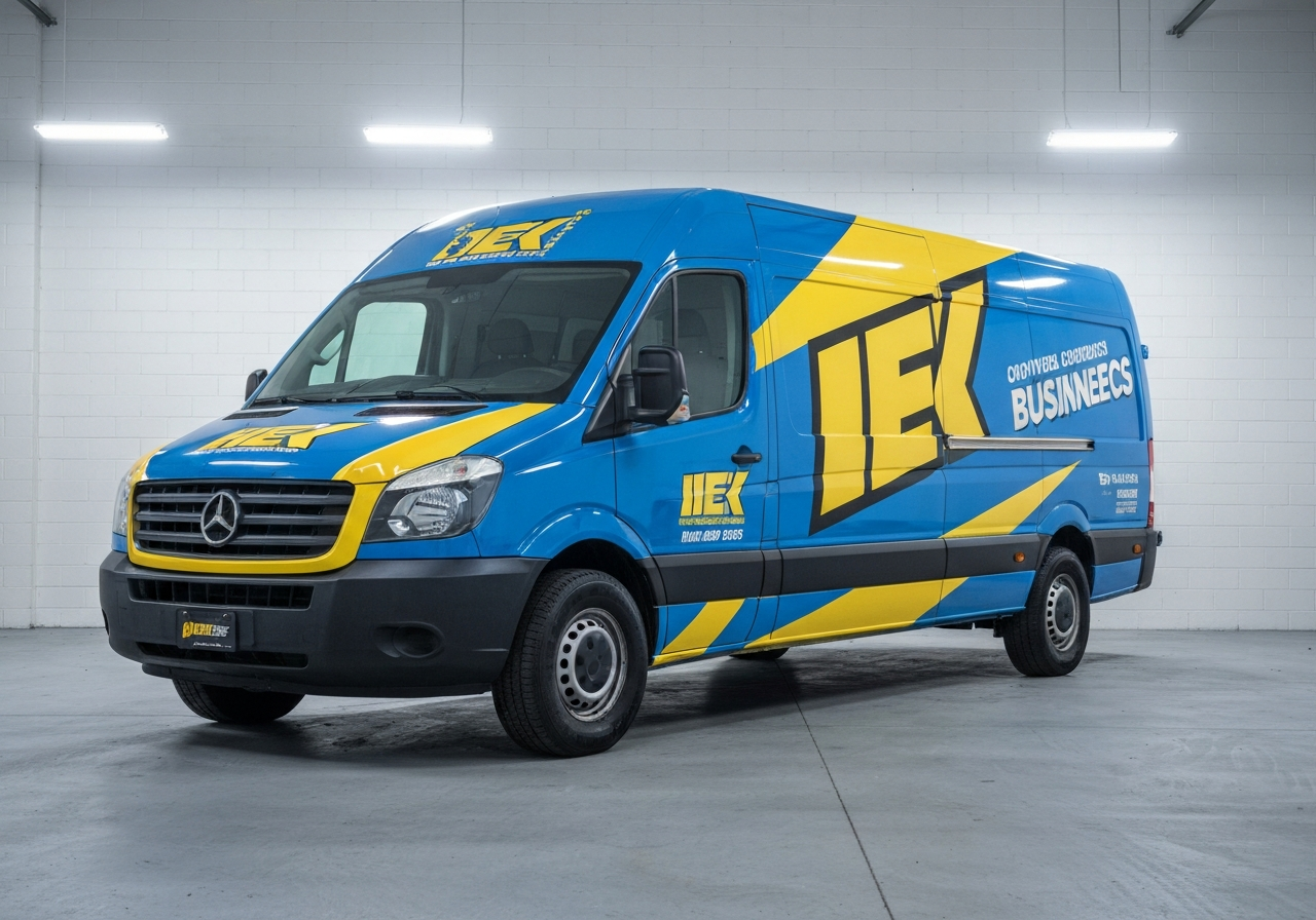 Commercial Van Wrap - After