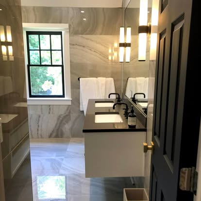 Modern bathroom vanity