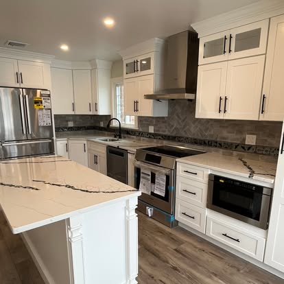 Kitchen renovation in progress