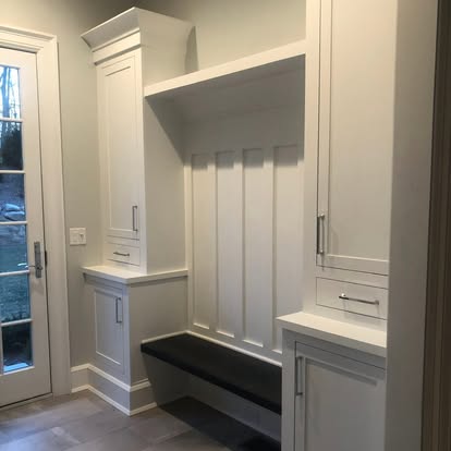 Custom mudroom built-in