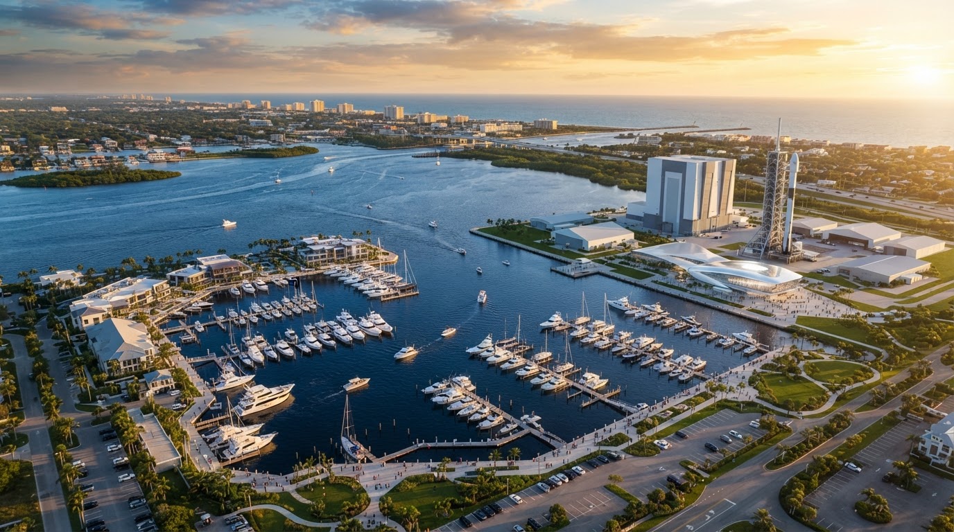 Port of Fort Pierce Master Plan: Megayacht Marina, Spaceport and Your Property Value