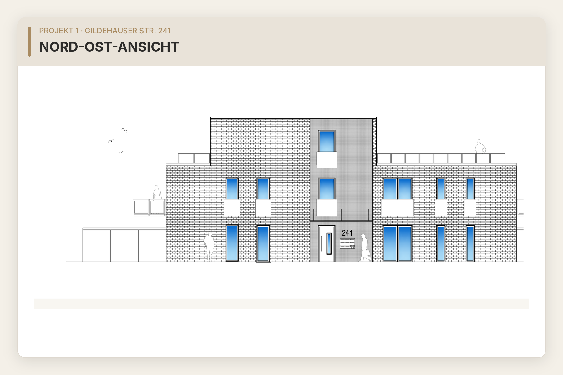 Nord-Ost-Ansicht