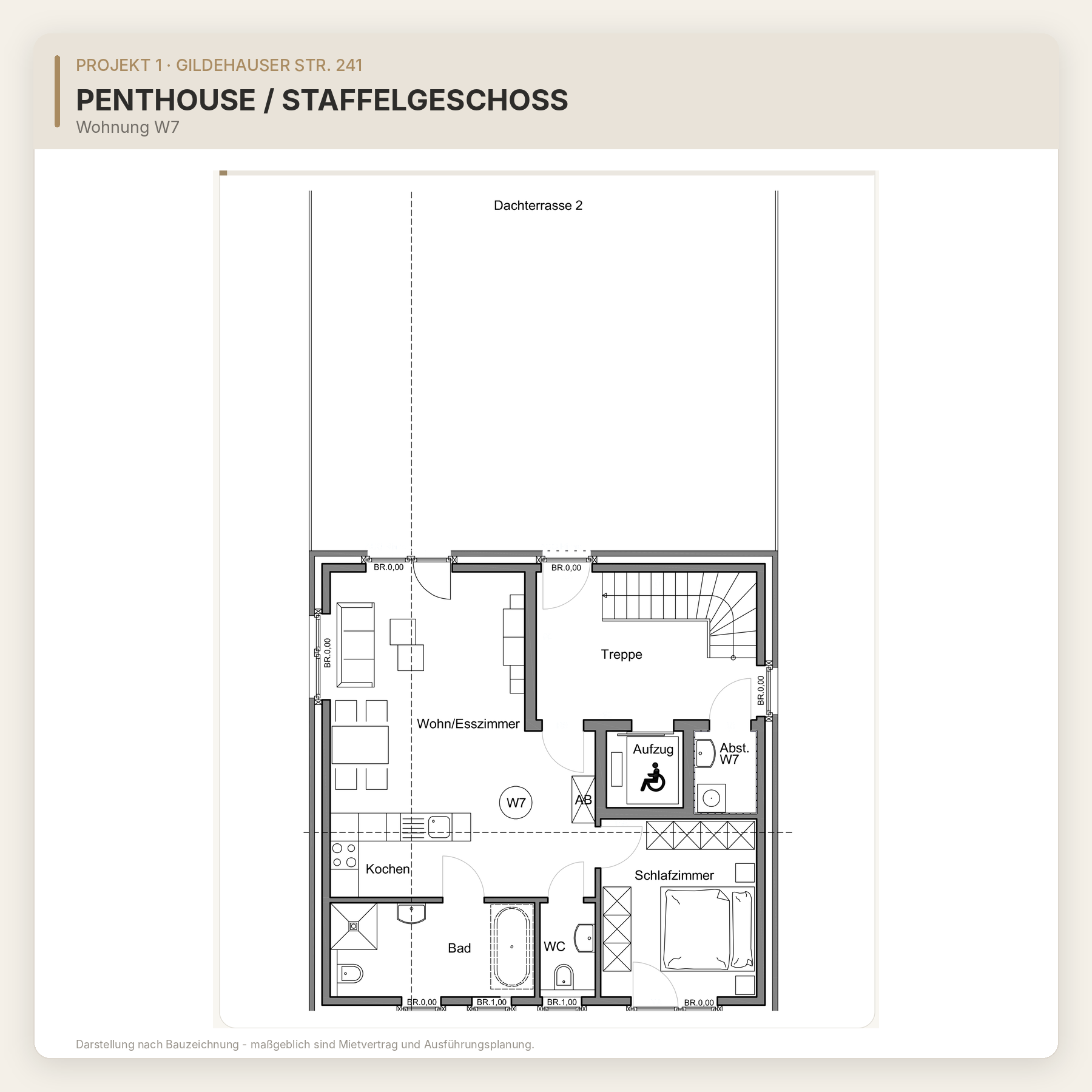 Penthouse / Staffelgeschoss (W7)
