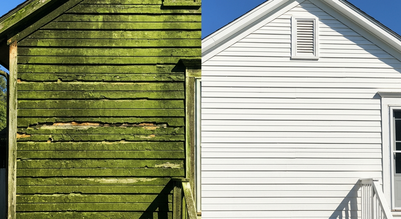 Soft Washing vs. Pressure Washing: What's the Difference?