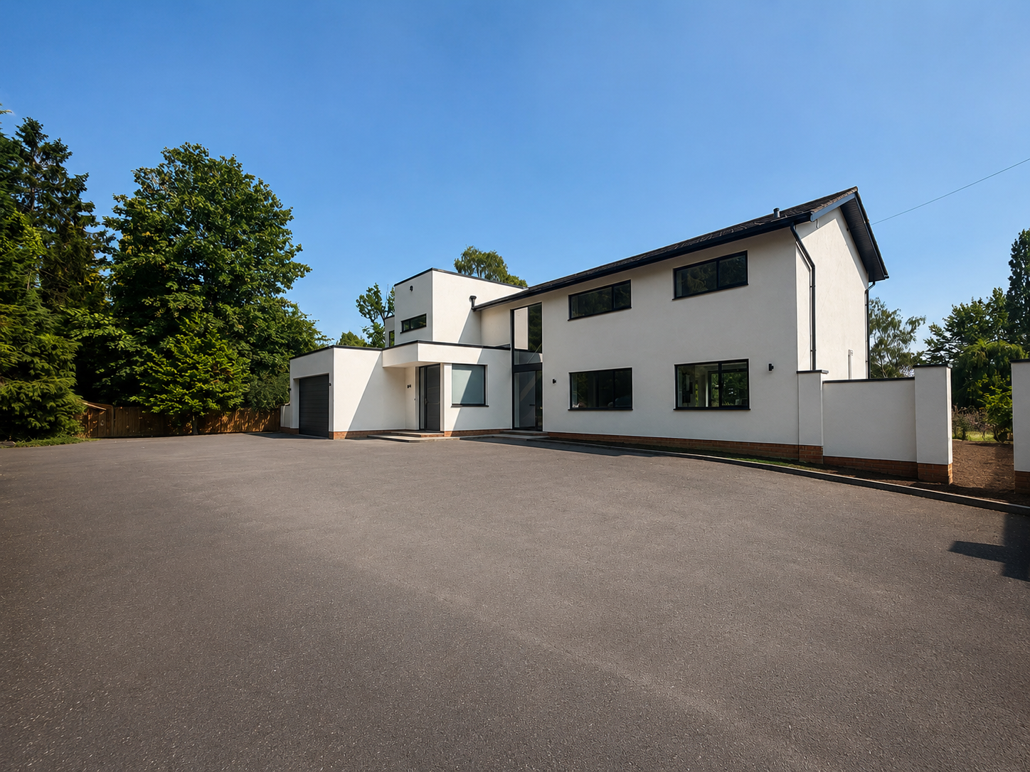 Completed open-plan property renovation managed by Milano Home Improvement Ltd