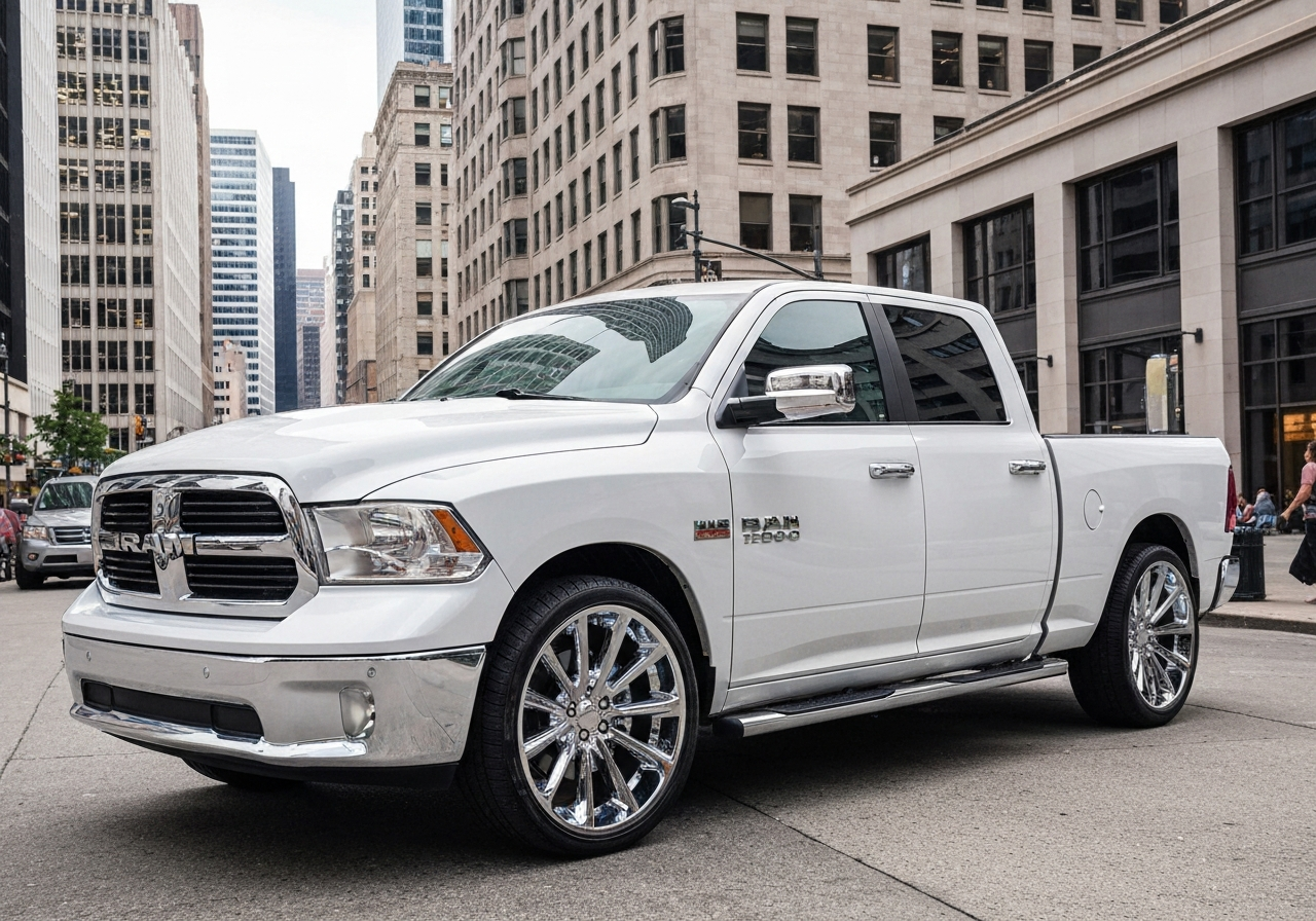 2014 Ram 1500 4-Door - Chrome Rims