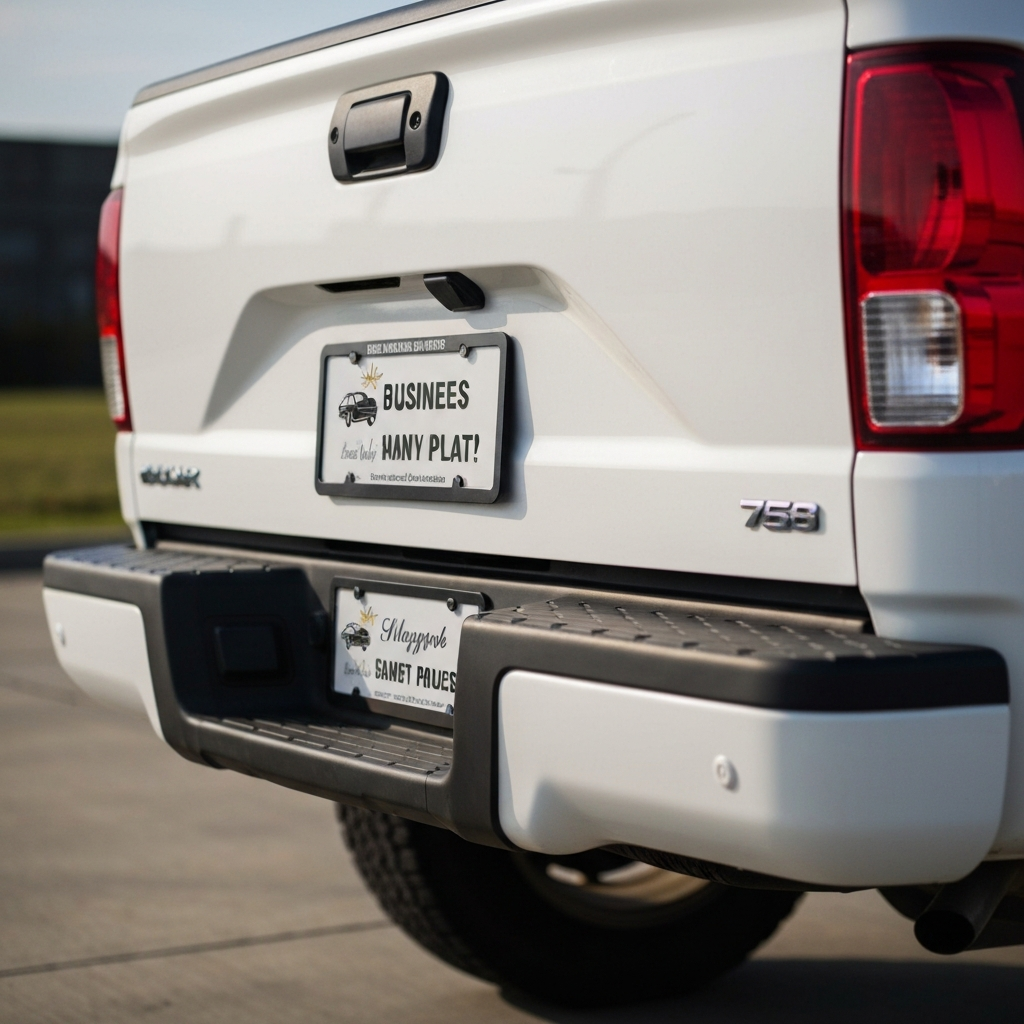Bumper License Plate