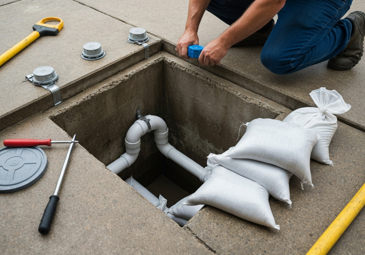 Storm Damage Plumbing Make-Safes