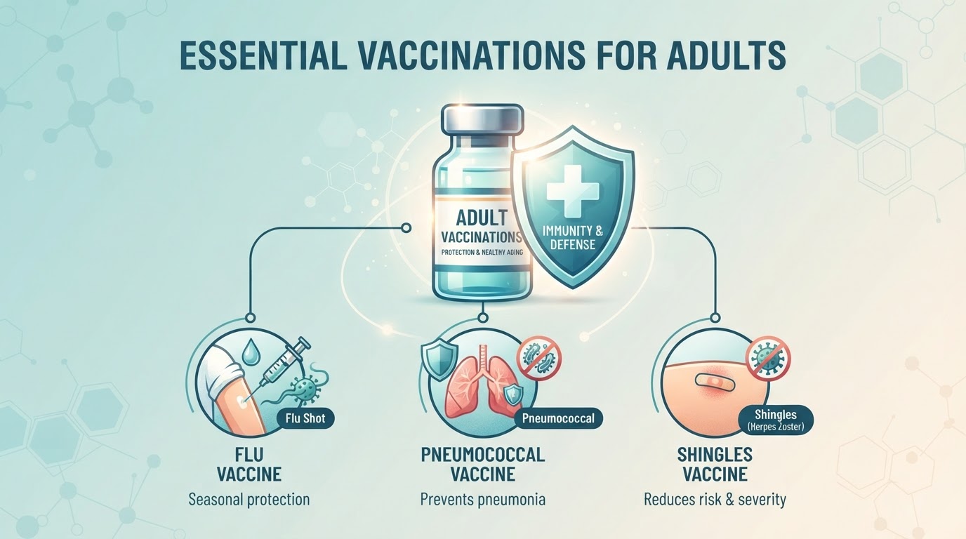 Adult Vaccinations: What You Need at Every Age
