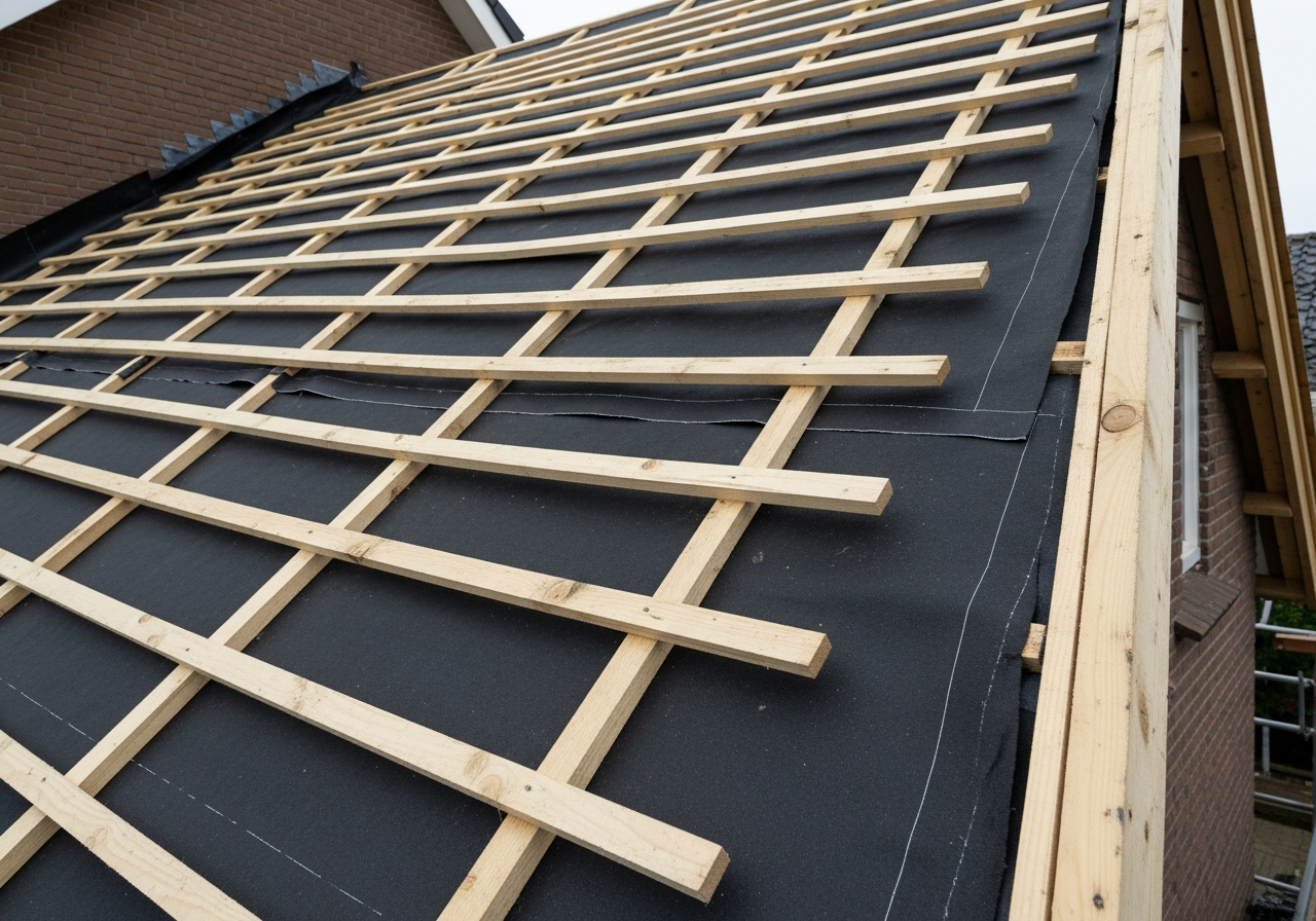 Vakkundige dakconstructie plaatsen en vervangen door Klussenbedrijf Kleine