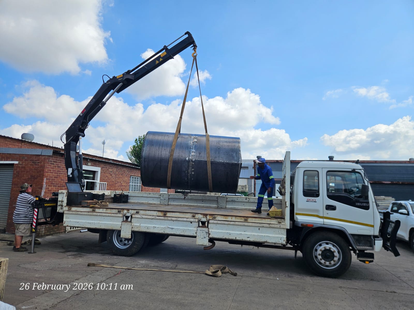 Industrial Tank Lifting