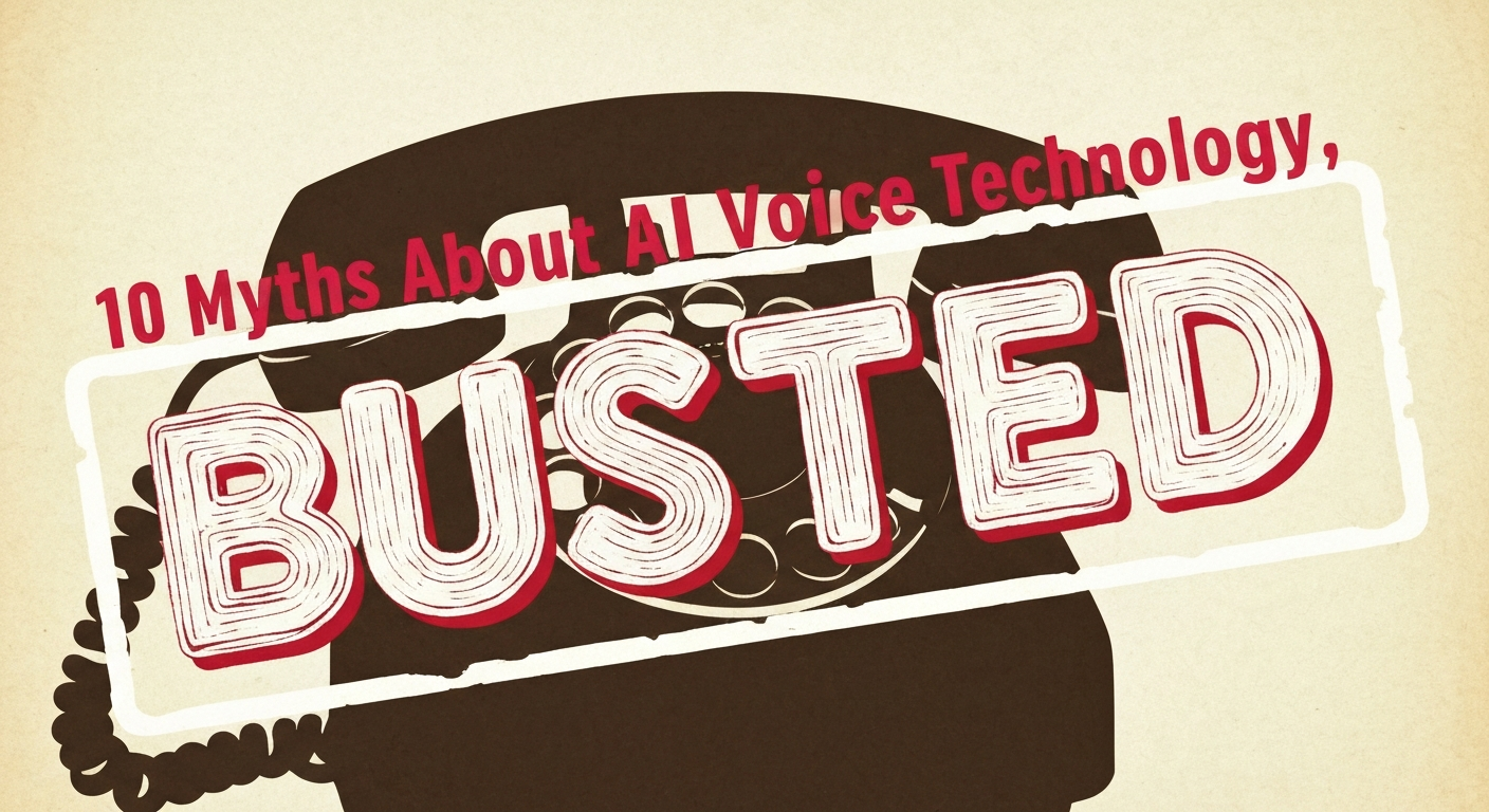 Debunking the Top 10 Myths About AI Voice Technology