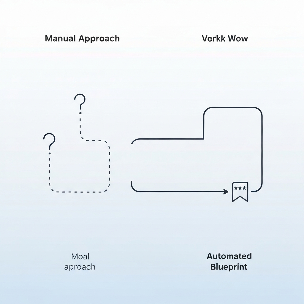Comparison graphic showing manual versus automated review request approaches