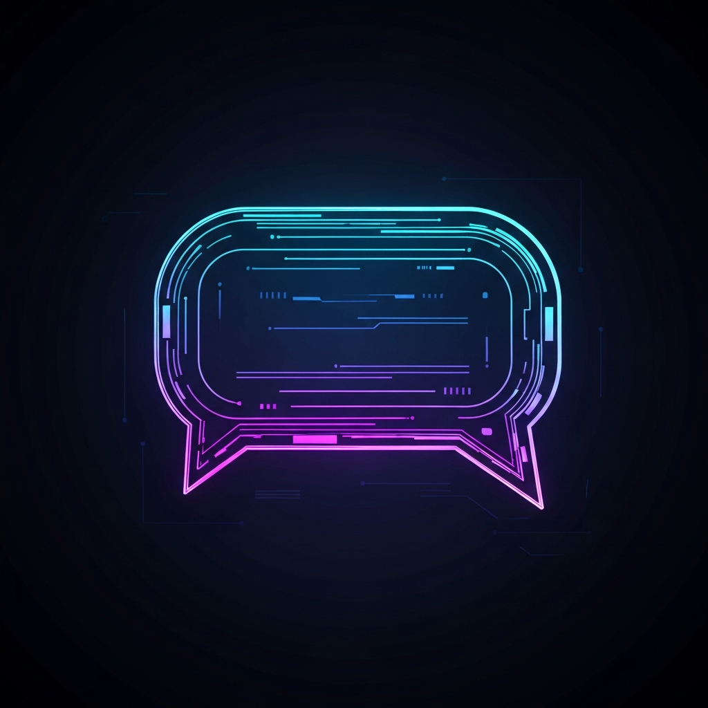 AI Conversation Background