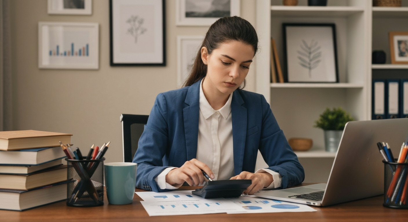 Business owner calculating the real cost of missed calls using their own numbers