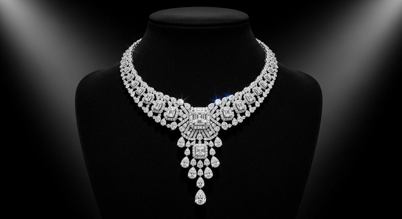AARNA Luxury Necklace — High Jewellery by Meerra Mevawala