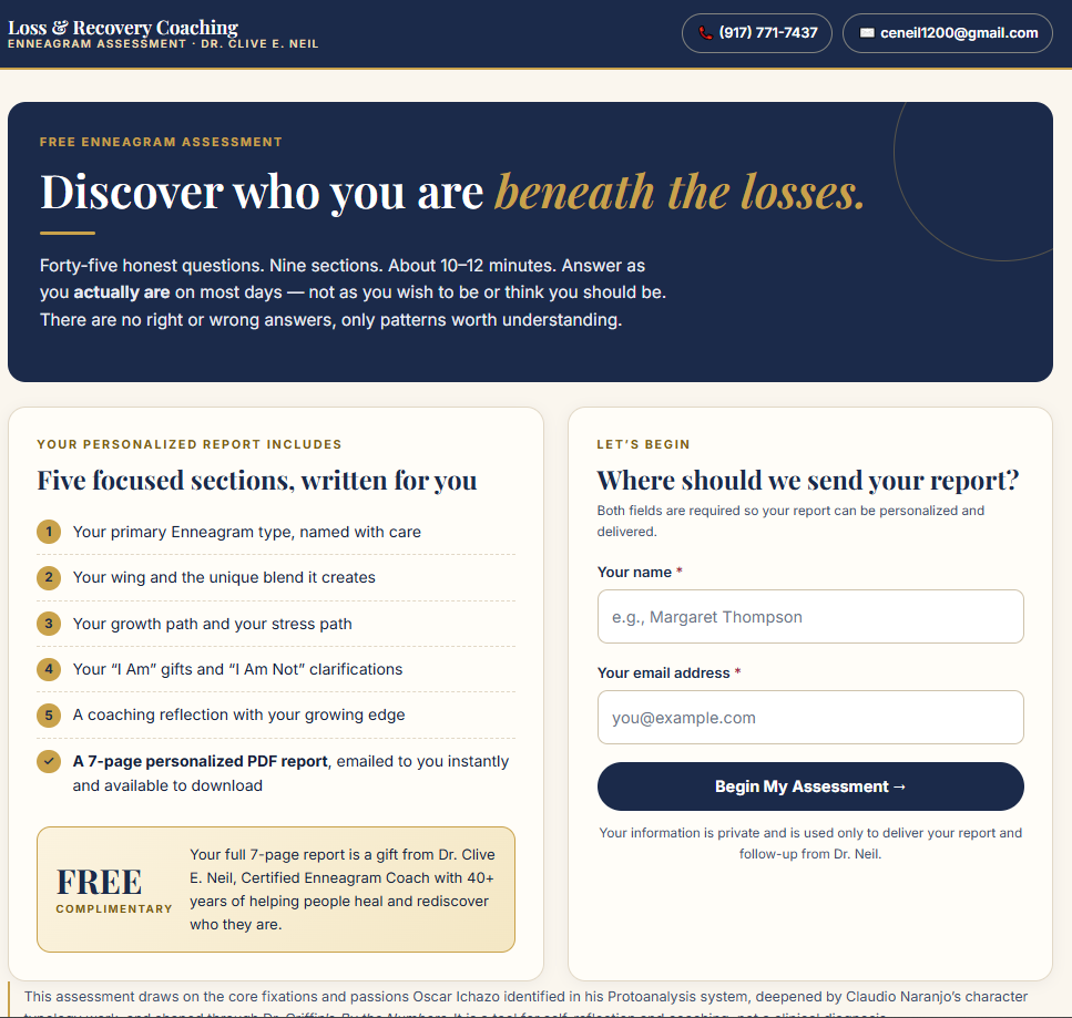 45-Question Enneagram Assessment