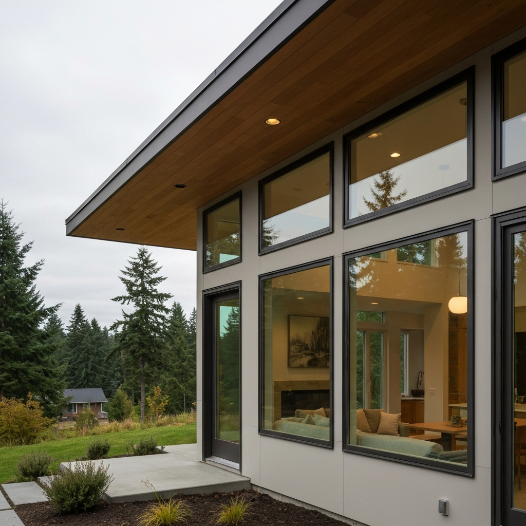 Modern window installation
