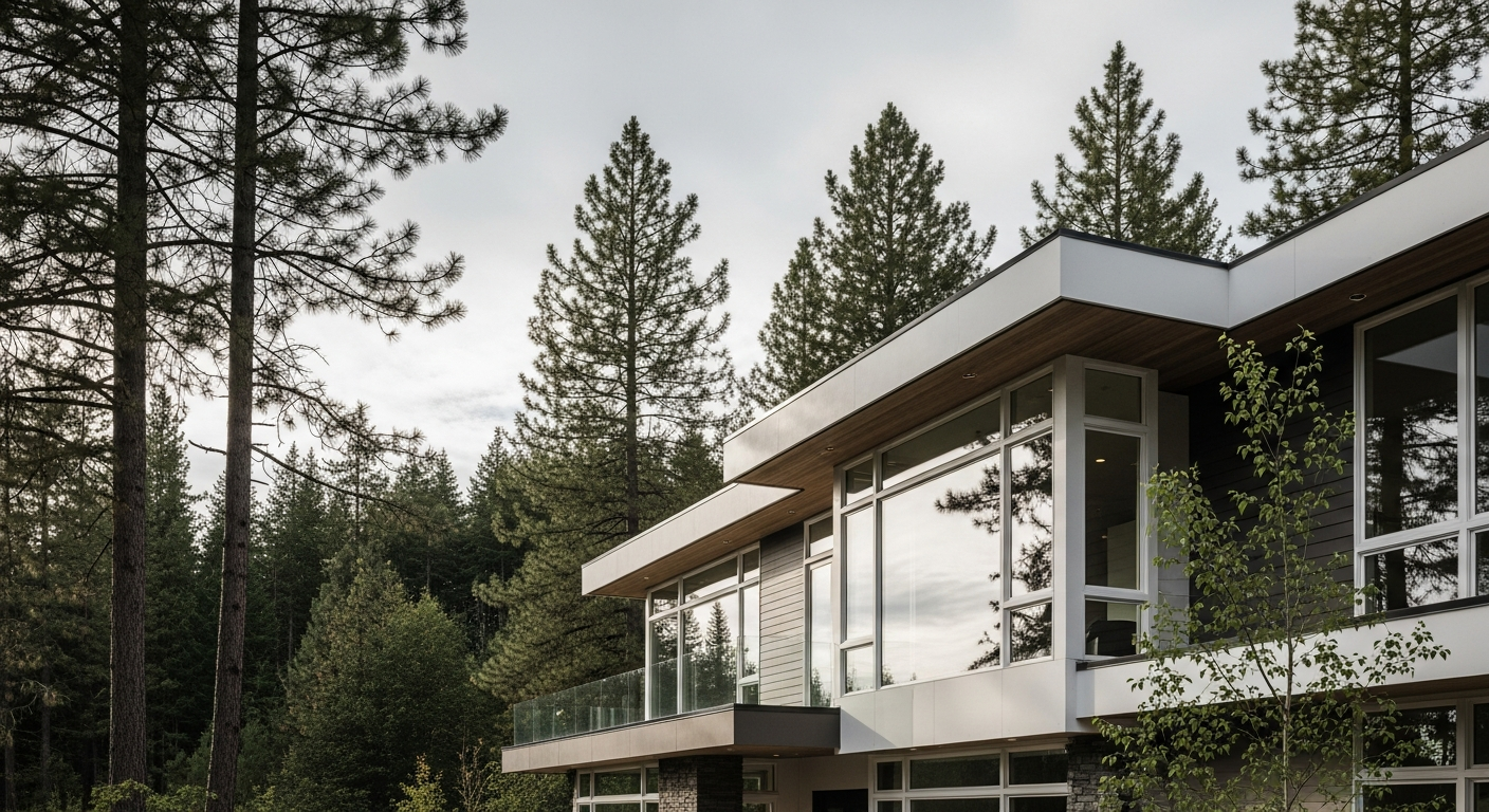 Beautiful Pacific Northwest home exterior