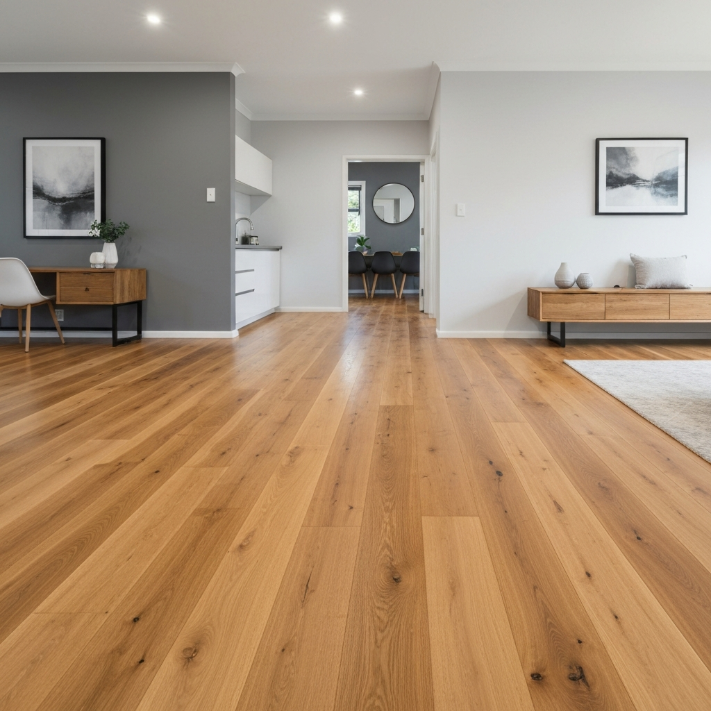 Timber floor sanding & polishing for suitable McKinnon homes