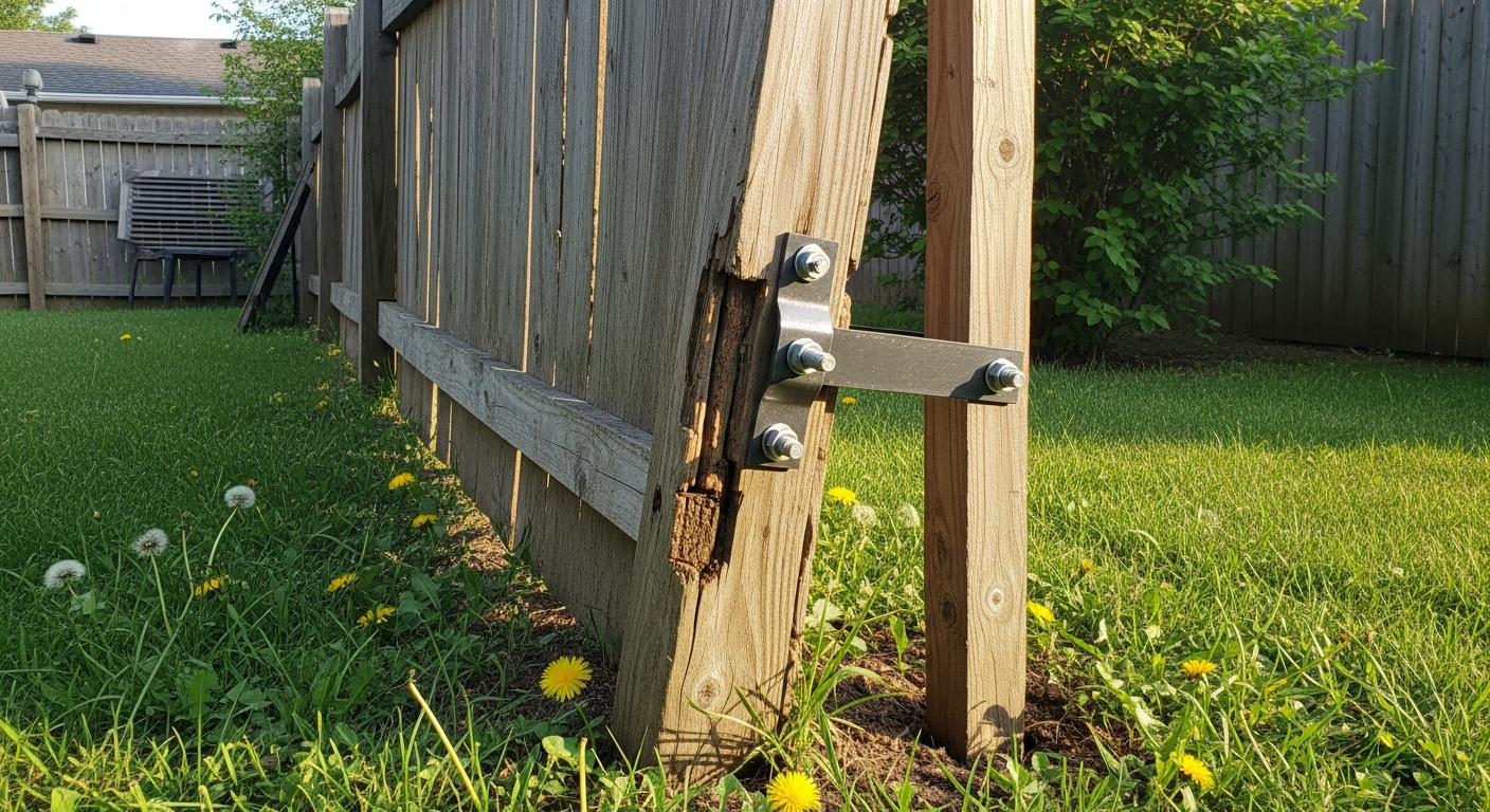 Fence Post Repair: Saving Your Fence Without a Full Replacement — CMB Handyman Services Saskatoon home improvement blog