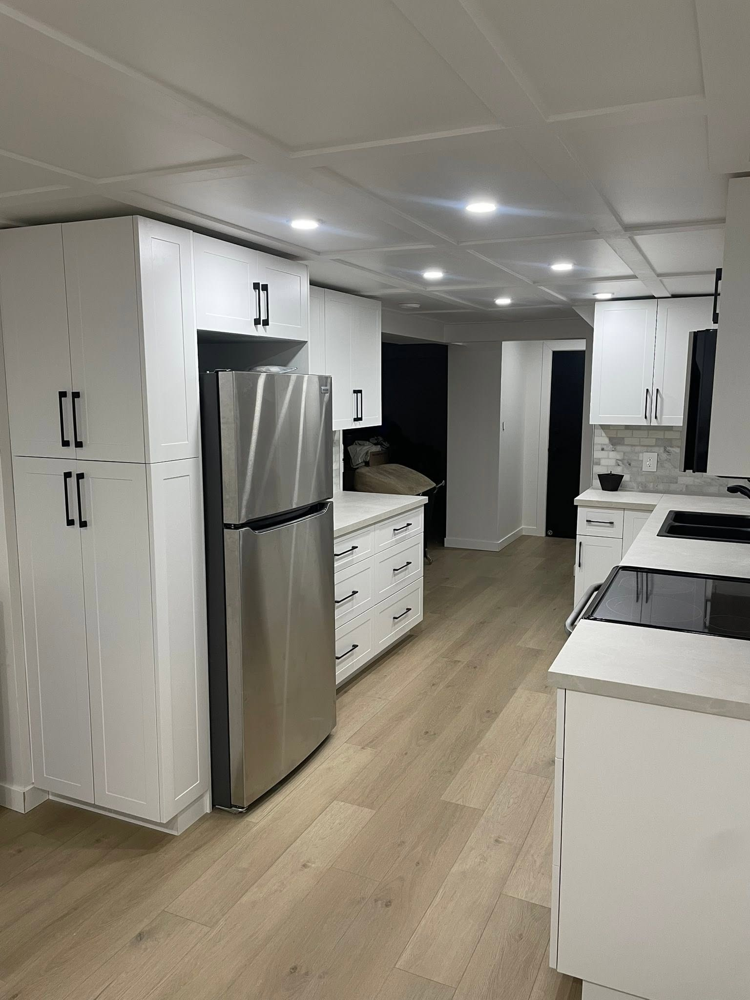 Cabinet hardware updates — CMB Handyman Services handyman project in Saskatoon