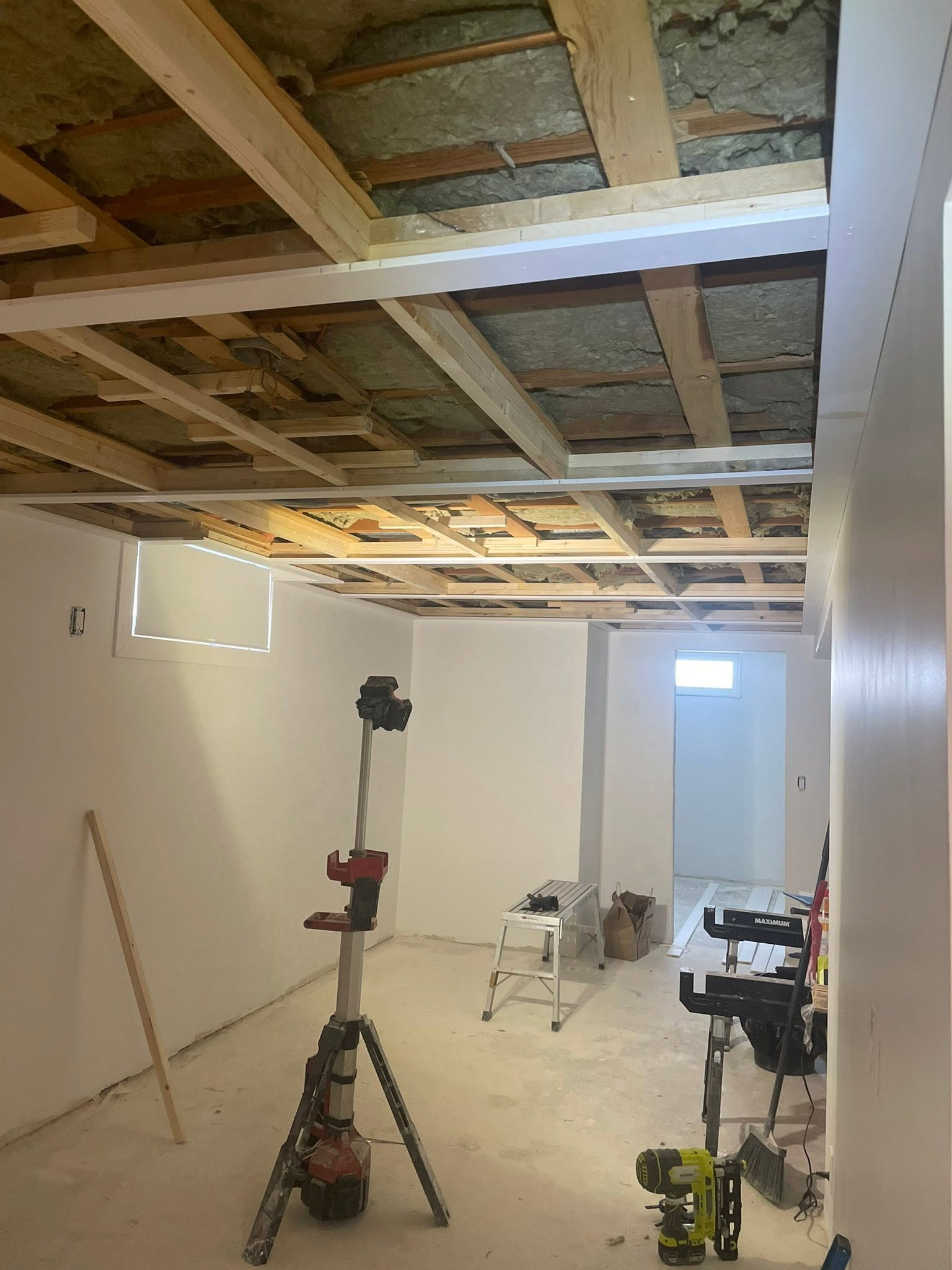 Repairing doorknob holes — CMB Handyman Services handyman project in Saskatoon