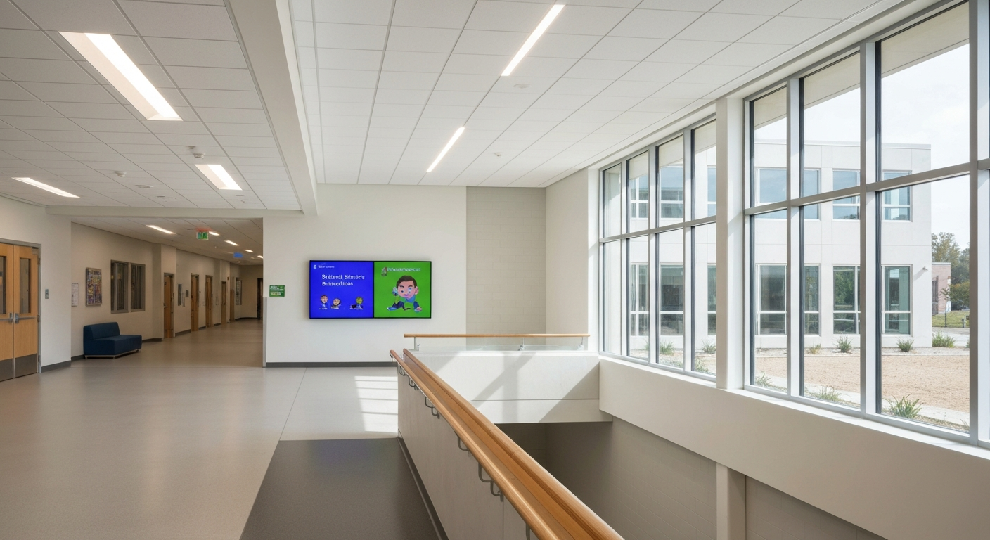 Digital Signage for K-12 Schools & Higher Education