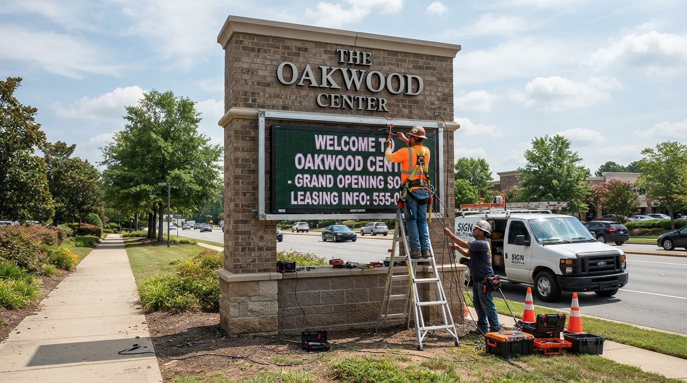 Existing Sign Upgrades