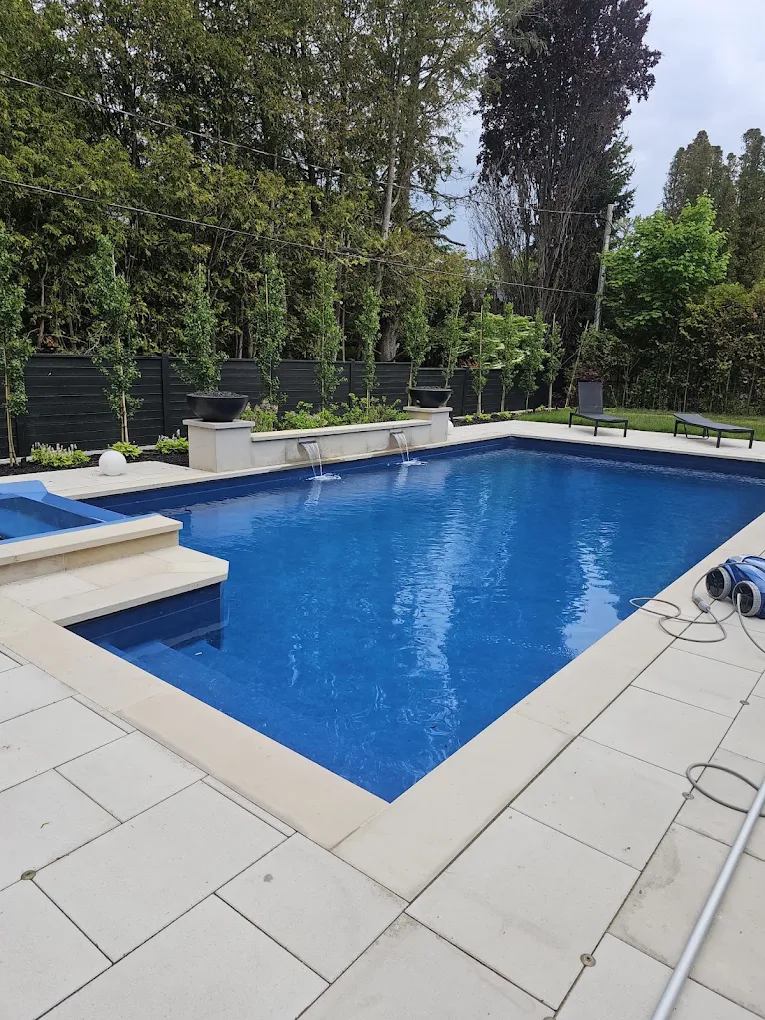 Modern Luxury Pool & Interlocking Patio