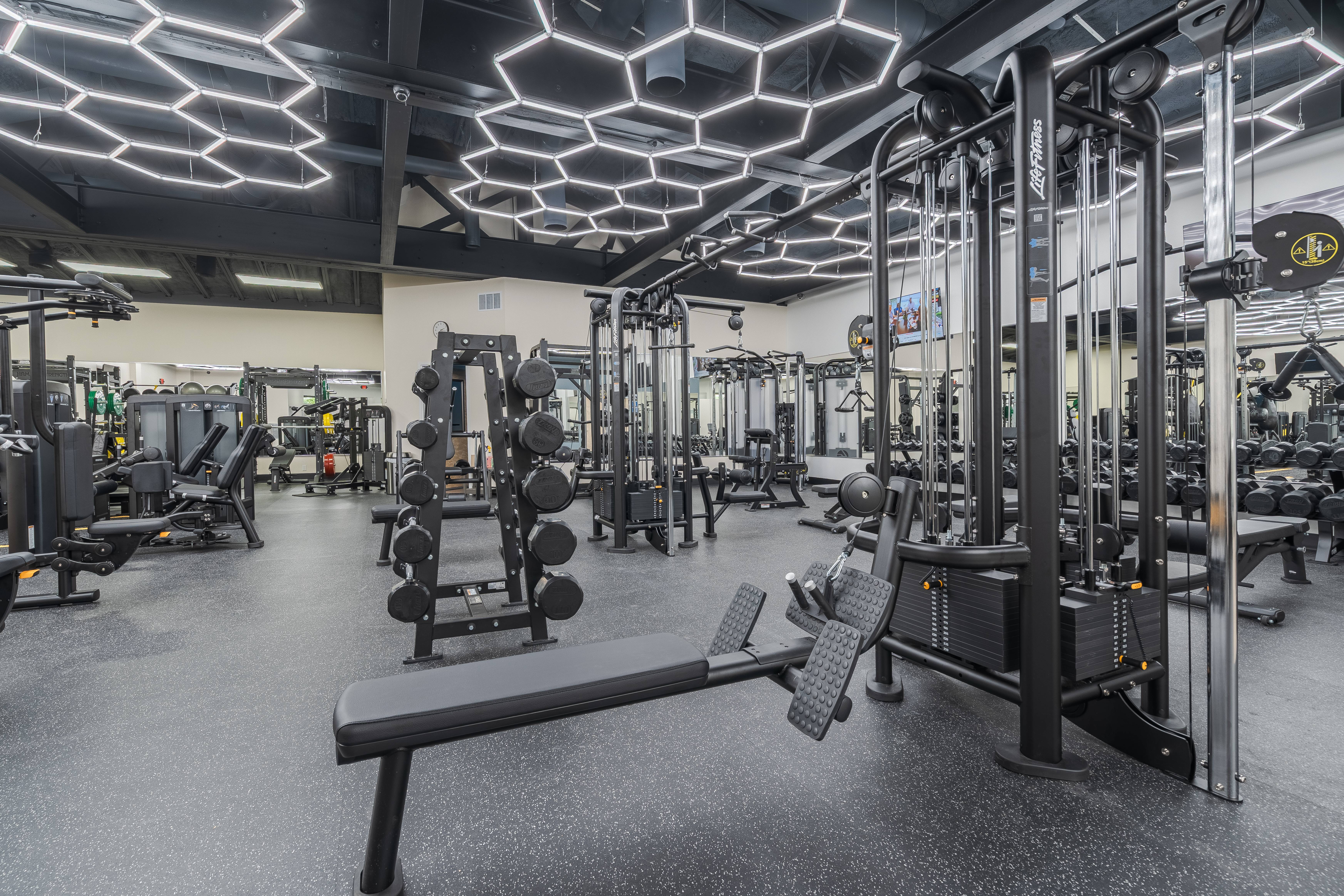 502 Fitness Gym Interior and Equipment in New Castle Colorado