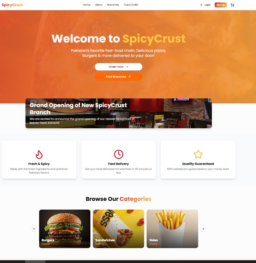 Restaurant Website
