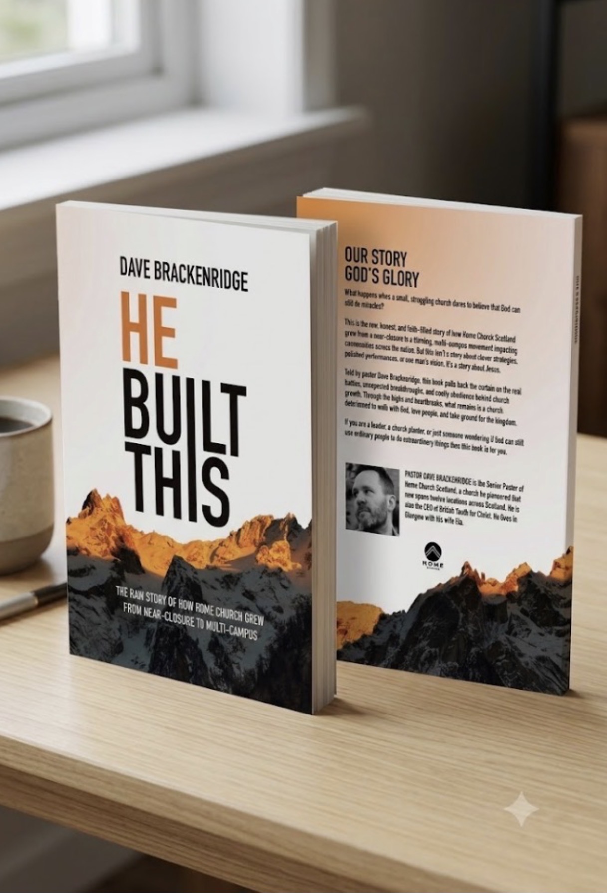 He Built This Book Cover