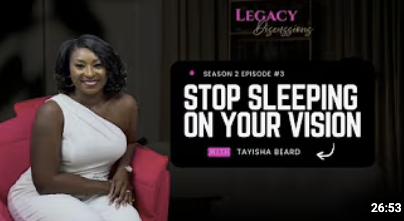 Stop Sleeping On Your Vision