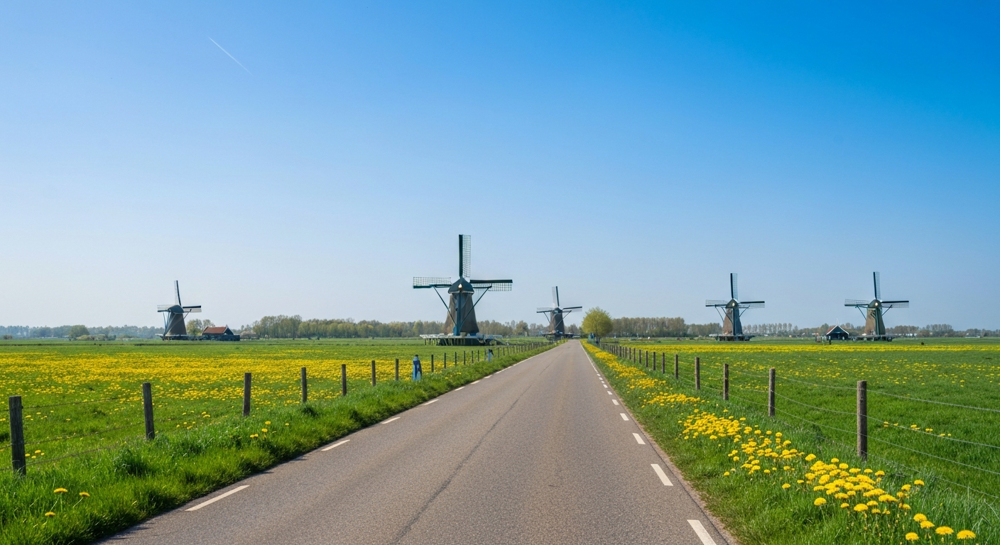 Ruta a Hollandia