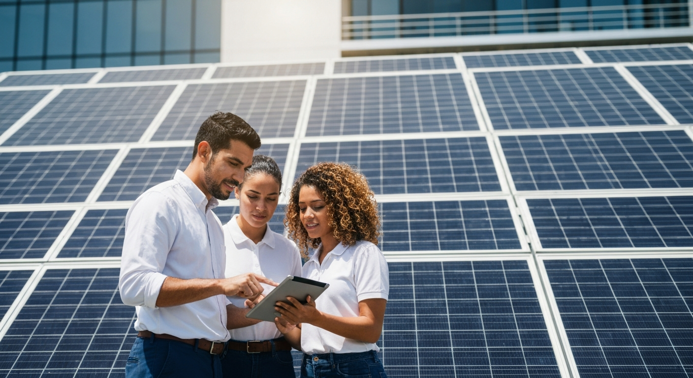 Solar Panel Business Automation