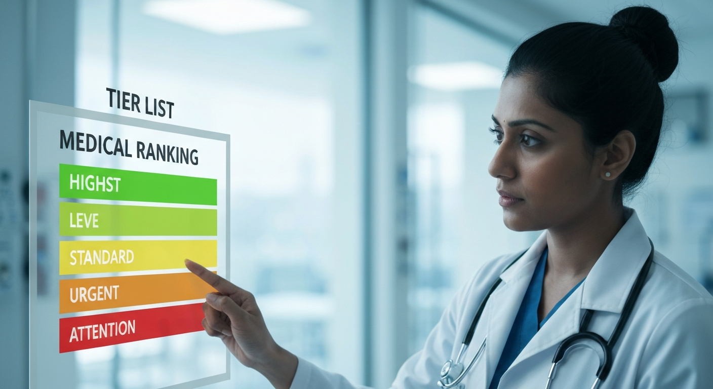 TIERLIST DE ESPECIALIDADES MÉDICAS: CONHEÇA O RANKING 2026