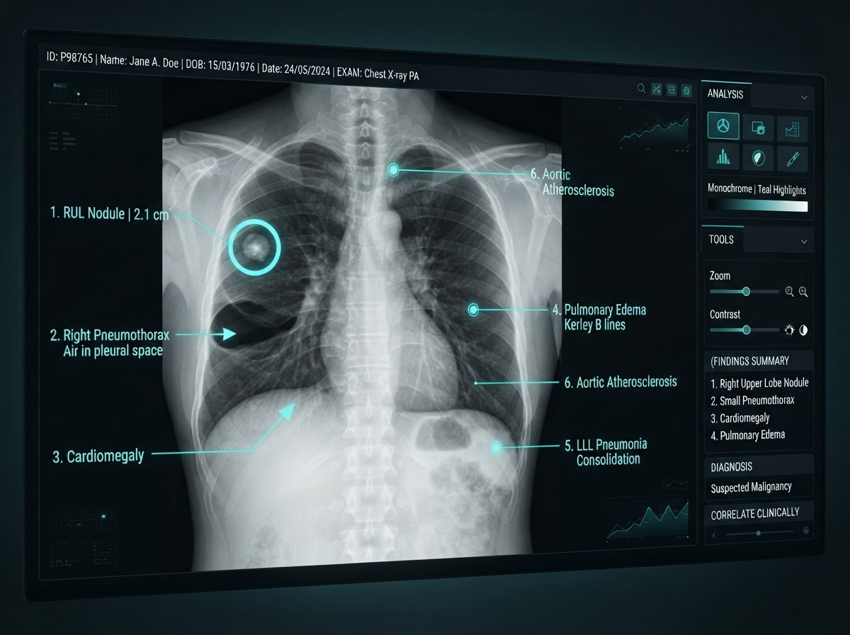 05 MACETES QUE SEU PRECEPTOR DE RADIOLOGIA NÃO TE ENSINOU AO VER UM RX DE TÓRAX