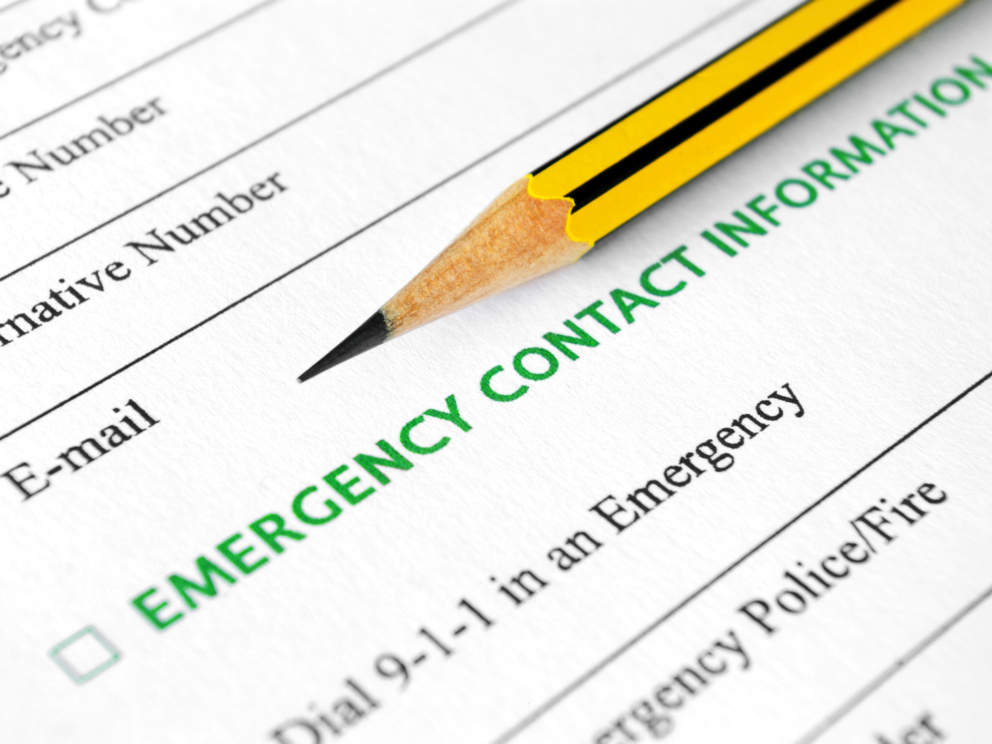 Who's Your Emergency Contact?