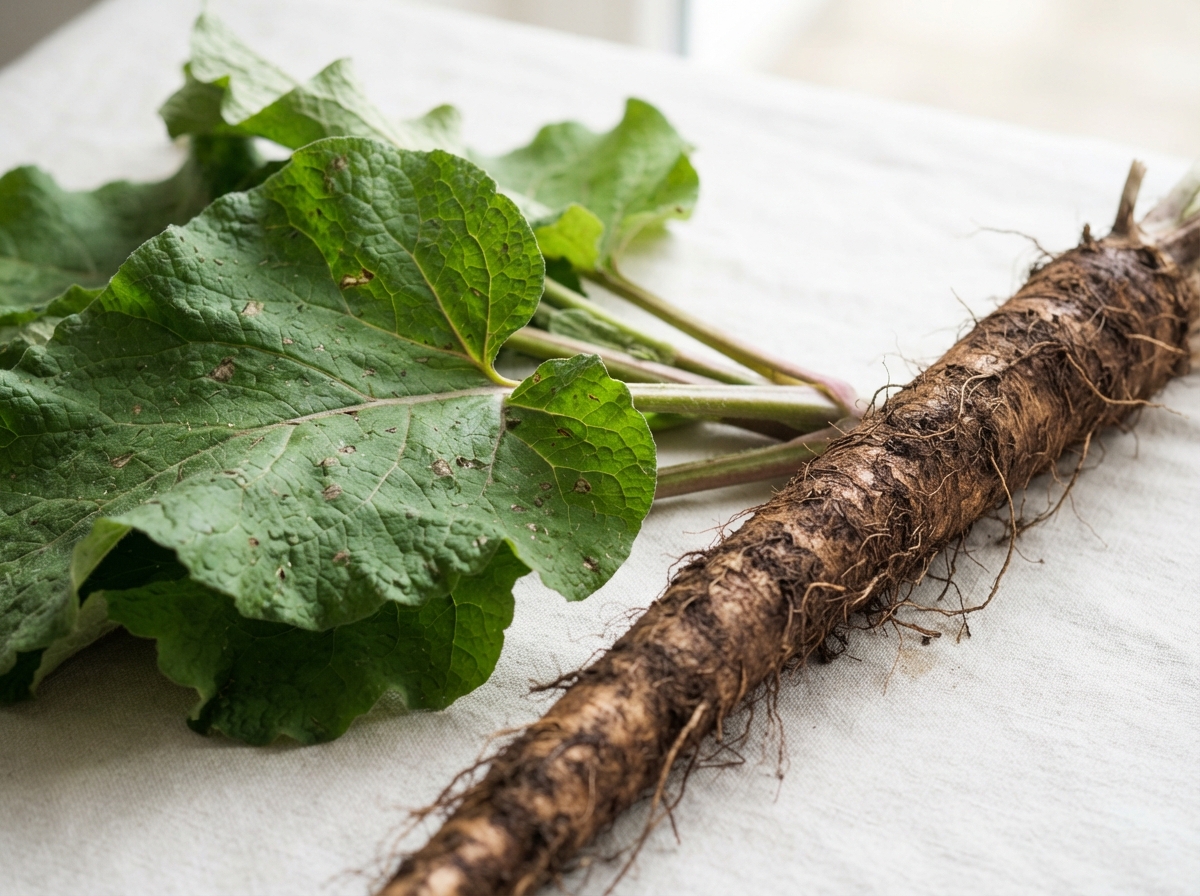 Burdock Root (Arctium lappa) botanical used in NutriNoche Essiac Tea