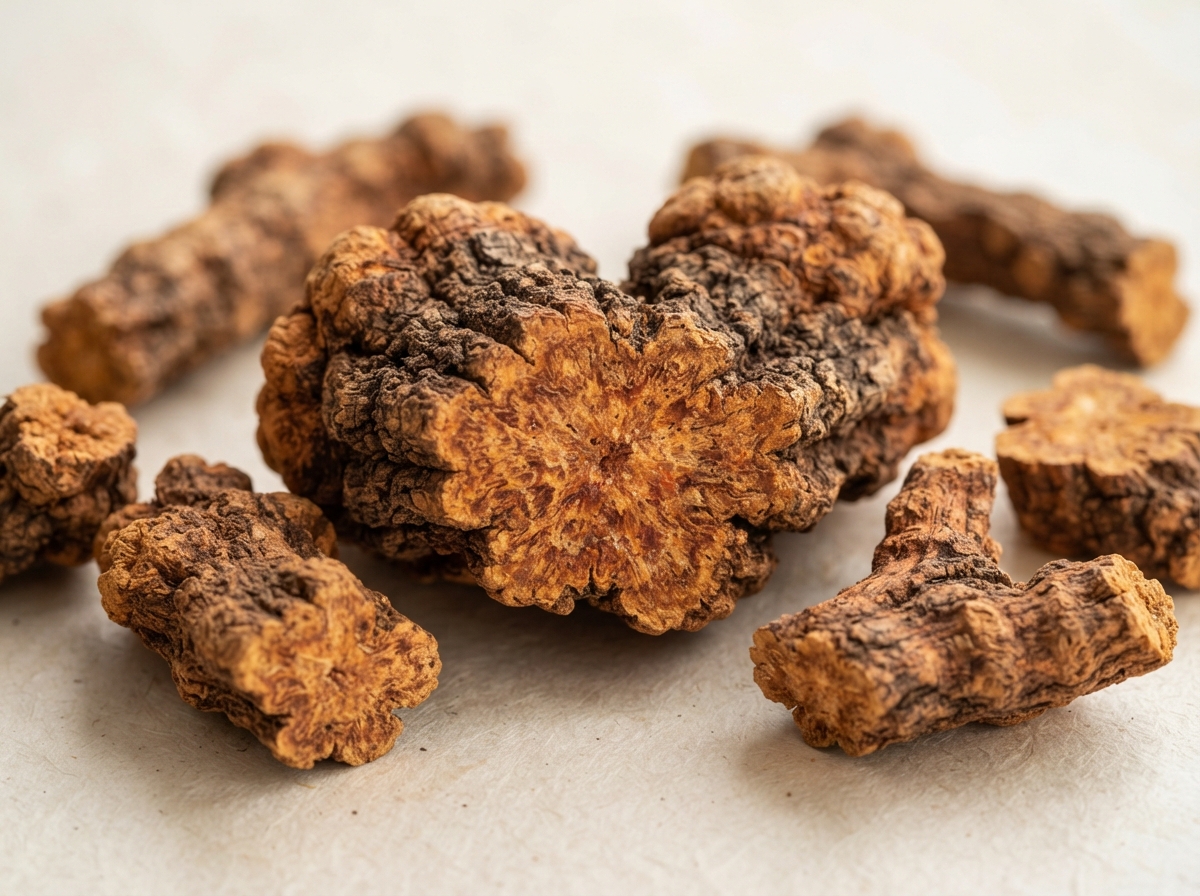 Turkey Rhubarb Root (Rheum officinale) botanical used in NutriNoche Essiac Tea