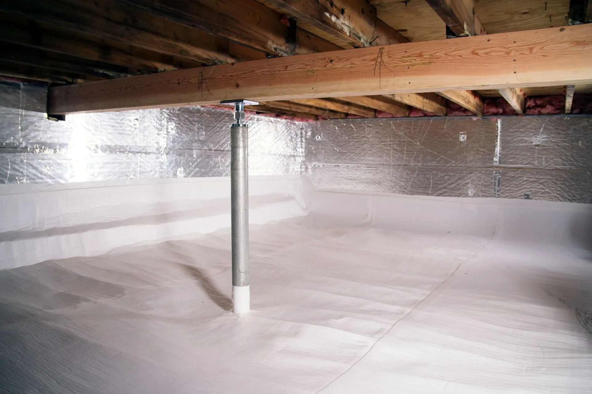 Crawl Space Encapsulation services by C & X Construction in Middle Tennessee
