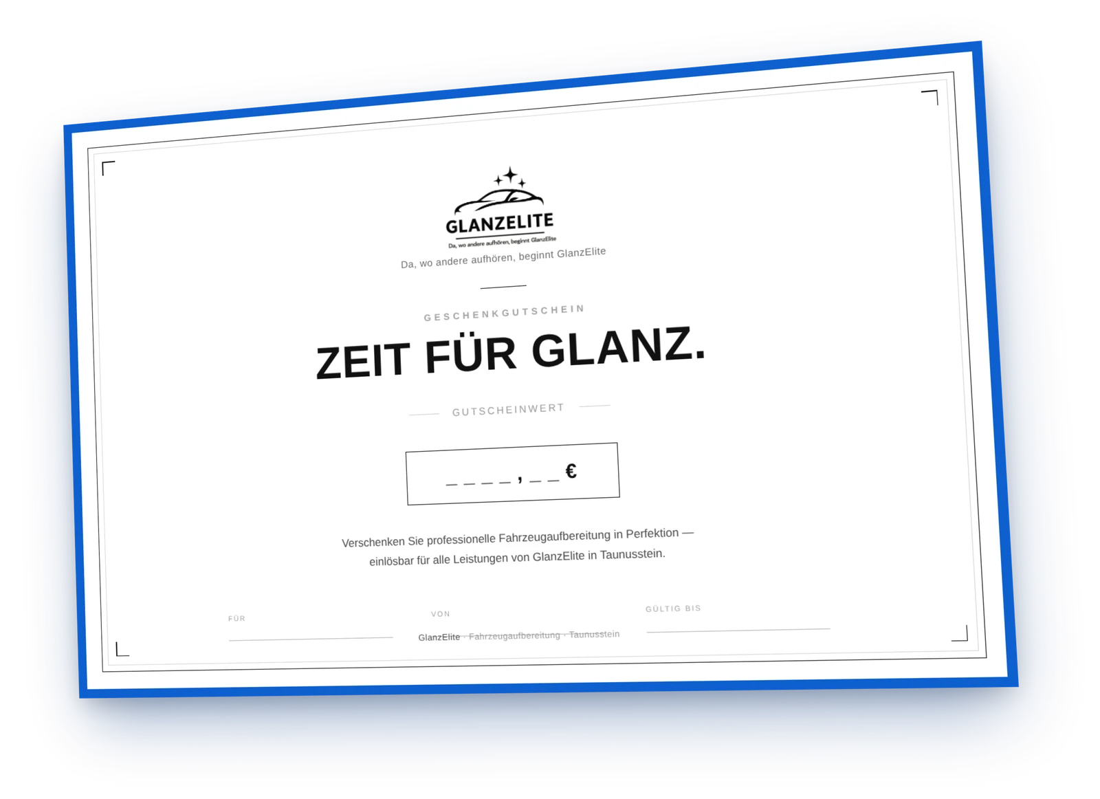 GlanzElite Gutschein