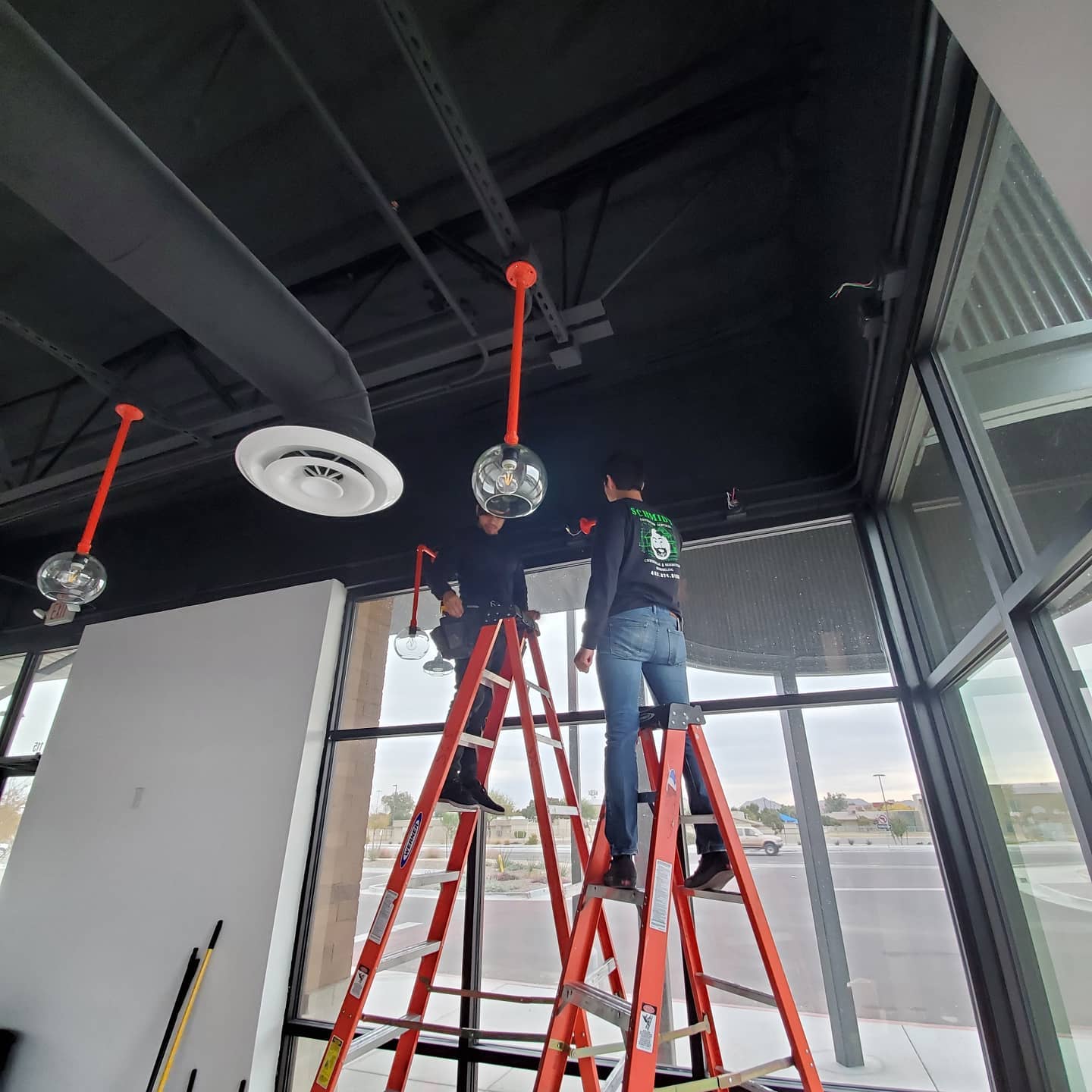 S-Tier Construction team on Mesa commercial project