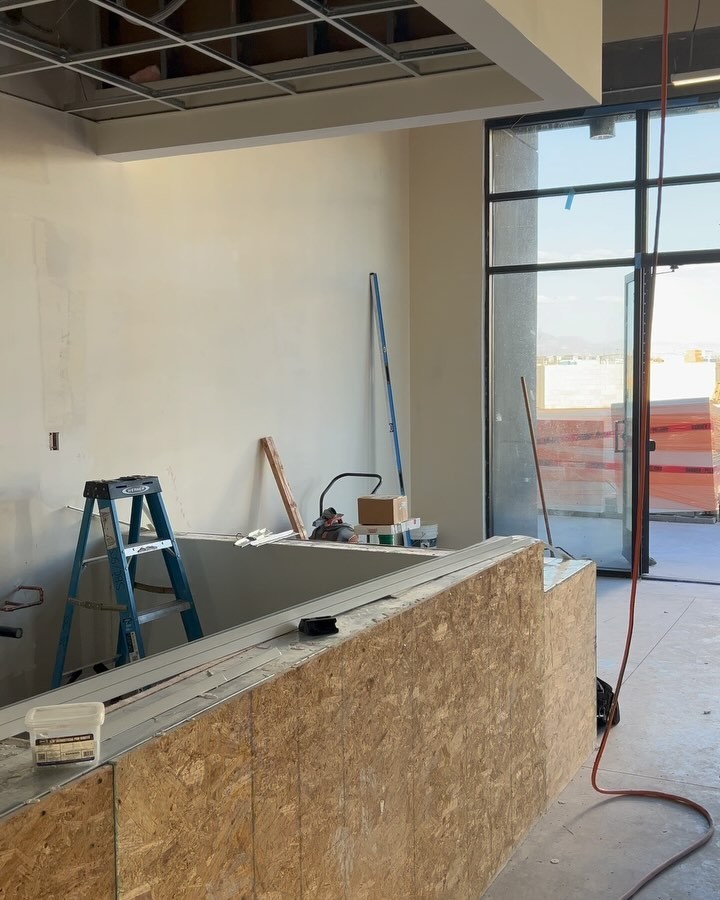 Modern office tenant improvement renovation