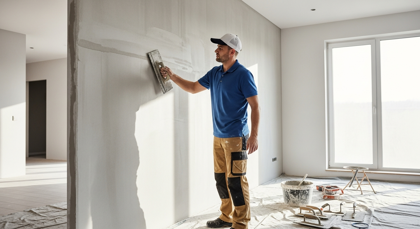 Professional plasterer in Billericay